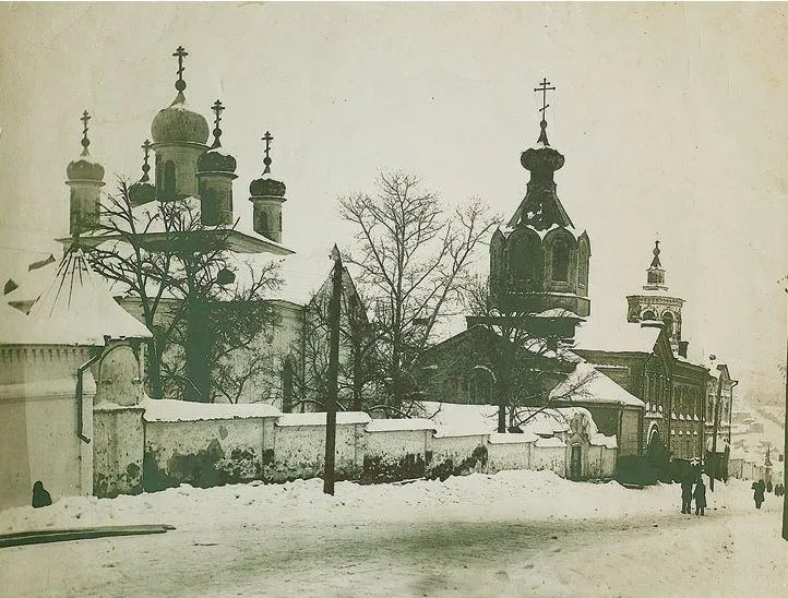 Благовещенский женский монастырь в Уфе, дореволюционная фотография
